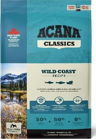 Acana Classics Wild Coast Balıklı Düşük Tahıllı Köpek Maması Tüm Irk ve Yaşam Evreleri 9,7 Kg