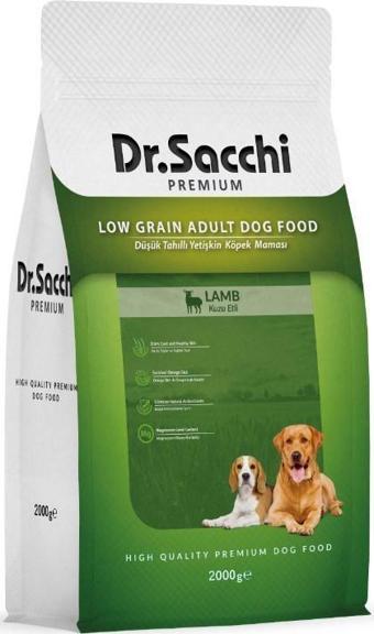 Dr.Sacchi Adult Lamb Yetişkin Kuzulu Köpek Maması 2 Kg