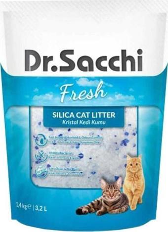 Dr.Sacchi Kristal Kedi Kumu 3,2 Lt