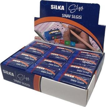 SİLKA SINAV SİLGİSİ MAVİ KALY 24 ADET 