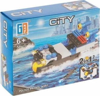 KIZILKAYA LEGO POLİS HELİKOPTERİ SERİSİ 52 PARÇA