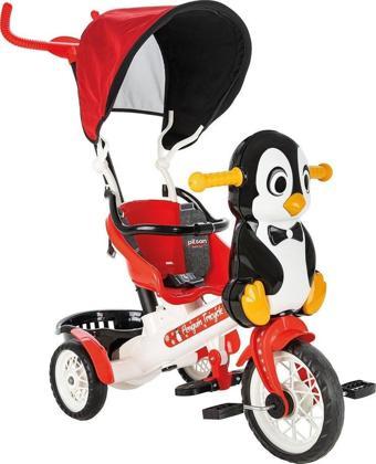 PİLSAN KONTROLLÜ BİSİKLET PENGUEN KIRMIZI 
