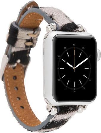 Bouletta Apple Watch Uyumlu Deri Kordon 38-40-41mm Ferro ZE01N