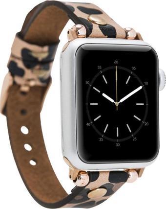 Bouletta Apple Watch Uyumlu Deri Kordon 38-40-41mm GT LE02N