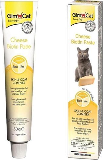 Gimcat Cheese Paste Biotinli Kedi Macunu 50 Gr