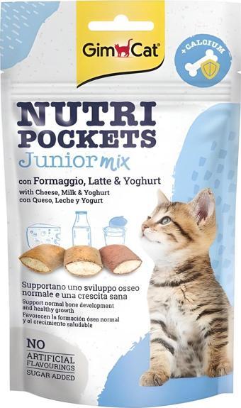 Gimcat Nutripockets Mix Yavru Kedi Ödülü 60 Gr