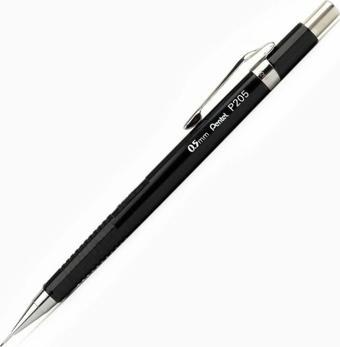 Pentel Sharp P205 0.5mm Mekanik Kurşun Kalem - Siyah