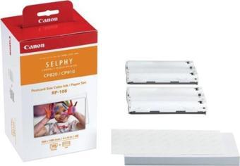 Canon Color Rp-108 Kartuş Fotoğraf Kağıdı Seti