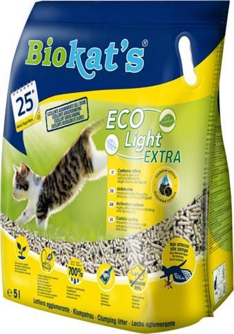 Biokats Eco Light Extra Pelet Kedi Kumu 5 Lt