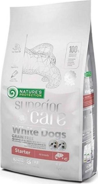 Nature's Protection NP Superior Care White Dogs Tahılsız Somunlu Yavru Köpek Maması 1,5 kg