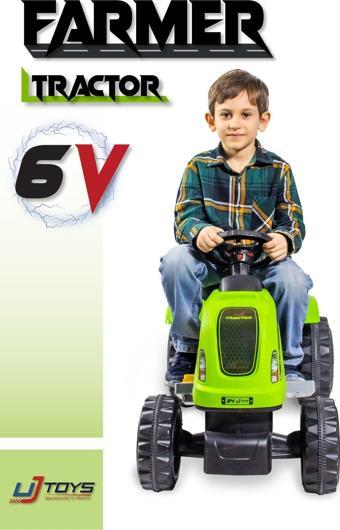 UJ Toys  - Akülü 6v Traktör