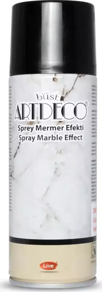 Artdeco 200ml Sprey Mermer Efekti Siyah / 790