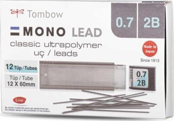 Tombow Mono Lead 0.7mm 2B Min (Uç) 12'li Kutu