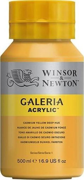 Winsor & Newton Galeria Akrilik Boya 500ml Cadmium Yellow Deep Hue 115