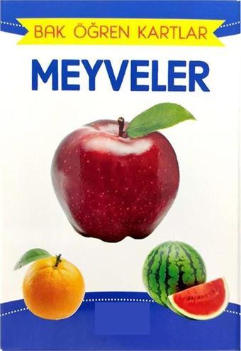 Karatay Yayınları 4E Bak Öğren Kartları Meyve Sebze
