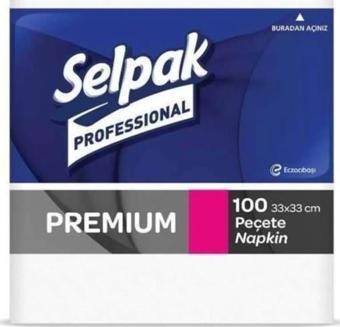 Selpak Prof.Premium Peçete 33*33 Napkin - 100'lü