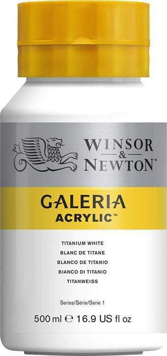 Winsor Newton Galeria Akrilik Boya 500ml - Titanium White 644