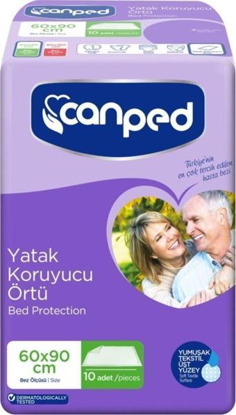 Canped Yatak Koruyucu Örtü 60 X 90 10'lu 1 Paket