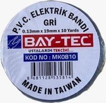 Gri Elektrik Bandı (10 Lu Paket) Mk0810