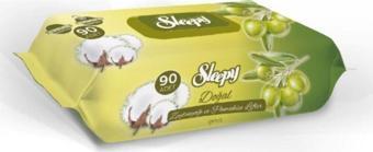 Sleepy Islak Havlu Zeytinyağlı 90'lı 24 Paket