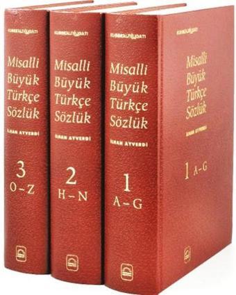 Kubbealtı Lugatı-Misalli Büyük Türkçe Sözlük - 3 Cilt Takım - Kubbealtı Neşriyatı