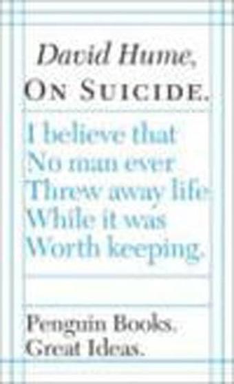 Great Ideas 34:On Suicide PB - David Hume - Penguin Books