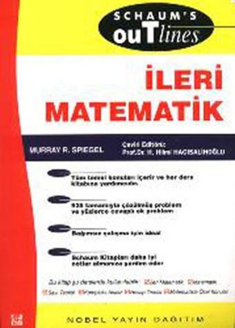 İleri Matematik - Murray R. Spiegel - Nobel Akademik Yayıncılık