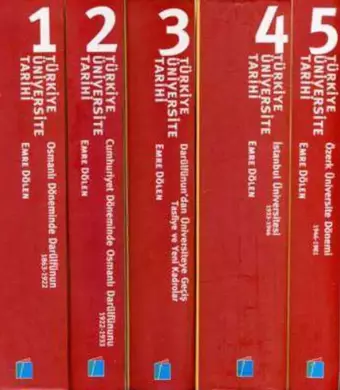 Türkiye Üniversite Tarihi 5 Cilt Takım - Emre Dölen - İstanbul Bilgi Üniv.Yayınları