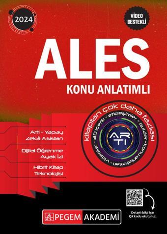 2024 Ales Konu Anlatımlı - Pegem Akademi Yayıncılık