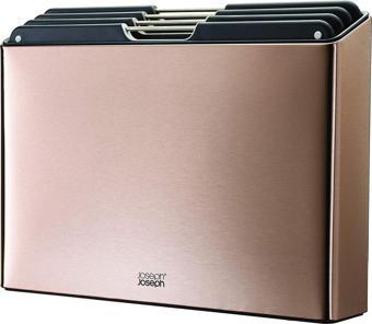 Joseph Joseph 60172 Folio Rose Gold Standlı Kesme Tahtası Seti