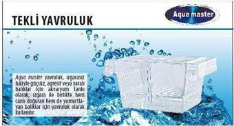 Aqua Master Tekli Balık Yavruluğu