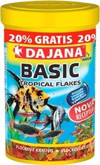 Dajana Basic Flakes Akvaryum Balık Yemi 250 ml + 50 Ml 60 Gr