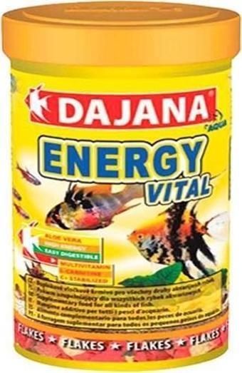 Dajana Tropical Energy Vital Pul Akvaryum Balık Yemi 250 Ml