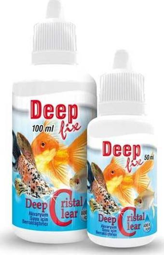 Deep Fix Crystal Clear Akvaryum Suyu Berraklaştirici 50 Ml