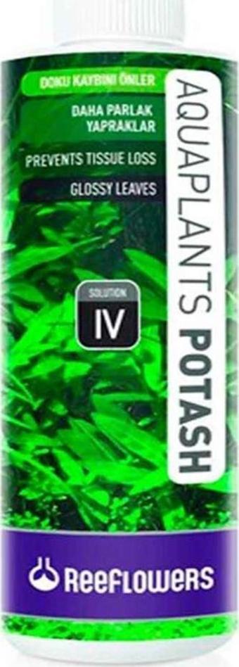 ReeFlowers AquaPlants Potash Bitki Akvaryumu İçin Demir 85 Ml