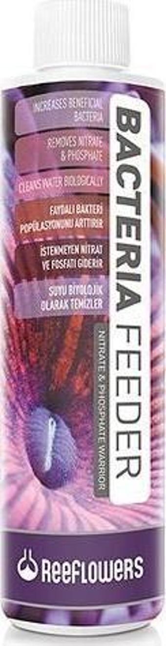 ReeFlowers Bacteria Feeder Akvaryum Faydalı Bakteri 250 ml BF250