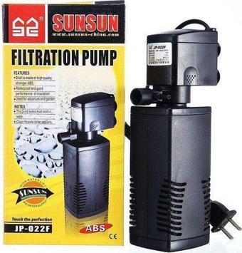 SunSun JP-022F Akvaryum İç Filtresi 600 L/H 8W