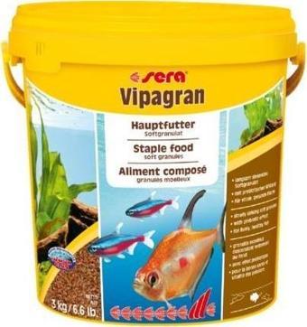 Sera Vipagran Granül Balık Yemi 10 Lt  3 kg