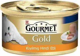 Gourmet Gold Kıyılmış Hindi Etli Kedi Konservesi 85 Gr