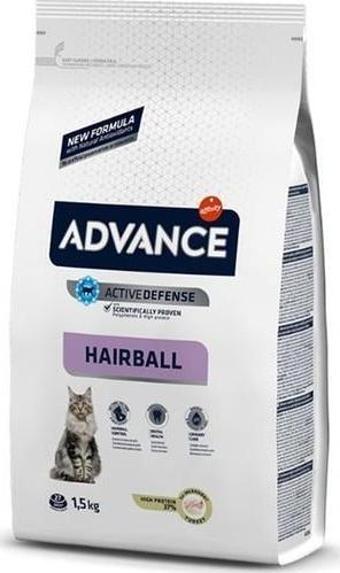 Advance Hairball Hindili Kedi Maması 1,5 Kg