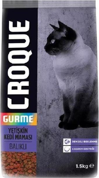 Croque Balıklı Gurme Kedi Maması 1,5 Kg