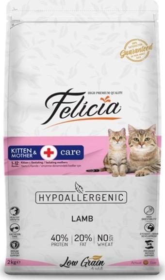 Felicia Kitten Kuzu Etli Yavru Kedi Maması 2 Kg