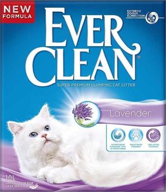 Ever Clean Lavender Lavanta Kokulu Topaklaşan Kedi Kumu 10 Lt