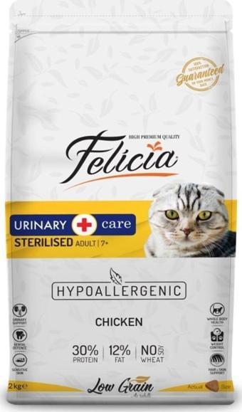 Felicia Sterilised Tavuklu Kısır Kedi Maması 2 Kg