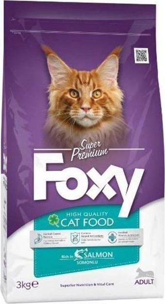 Foxy 30/15 Somonlu Yetişkin Kedi Maması 3 Kg