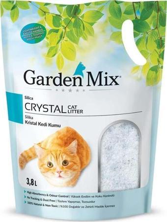 Garden Mix Silika Kedi Kumu 3.8 Lt