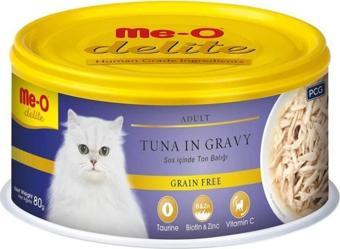 Me-O Delite Ton Balıklı Kedi Konservesi 80 Gr