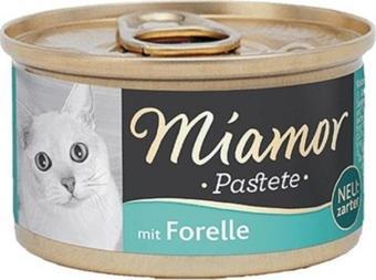 Miamor Pastete Alabalıklı Yetişkin Kedi Konservesi 85 Gr