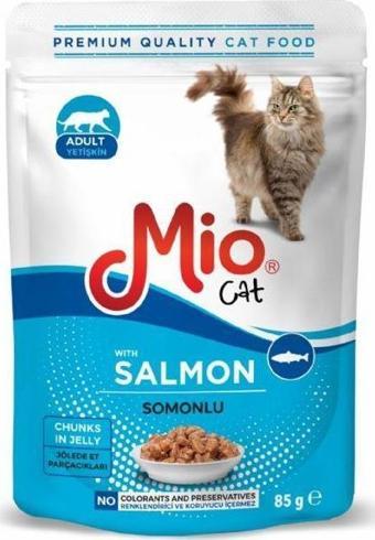 Mio Pouch Somon Etli Kedi Konservesi 85 Gr