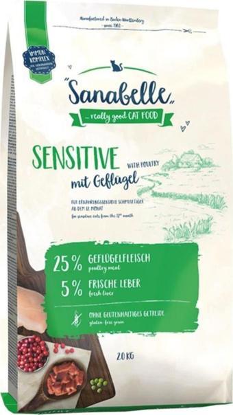 Sanabelle Sensitive Poultry Tahılsız Kedi Maması 2 kg